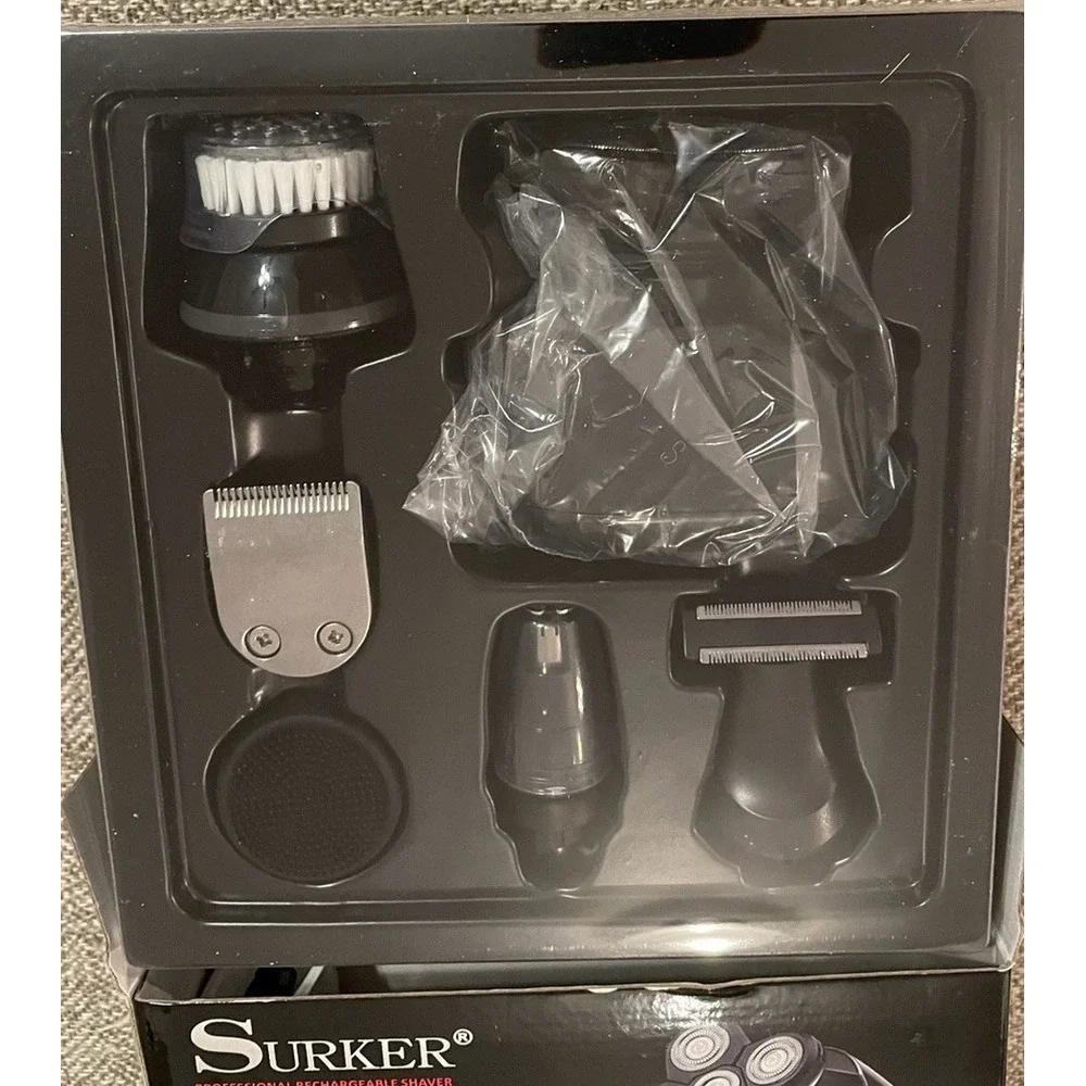 Head Shaver Trimmer Rechargeable New Quality Sealed Pkg Model SK-329